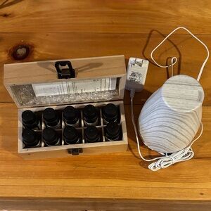 Wooden Essential Oil Box with Diffuser